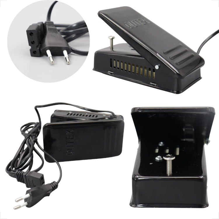 Kit Motor Máquina Costura Portátil Doméstica Pedal Acelerador Completo 110V 220V