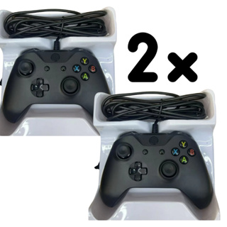Kit 2 Controles Compatível Xbox One Series E Series X E Pc Com Fio Oferta em Oferta na Shopee