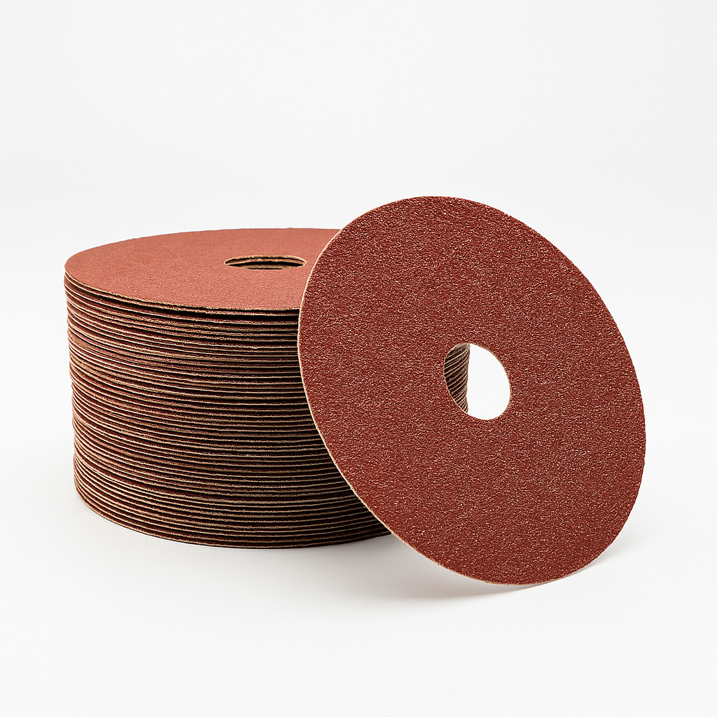 Disco de Lixa 115x22 mm Grão 100 Óxido de Alumínio - Fertak