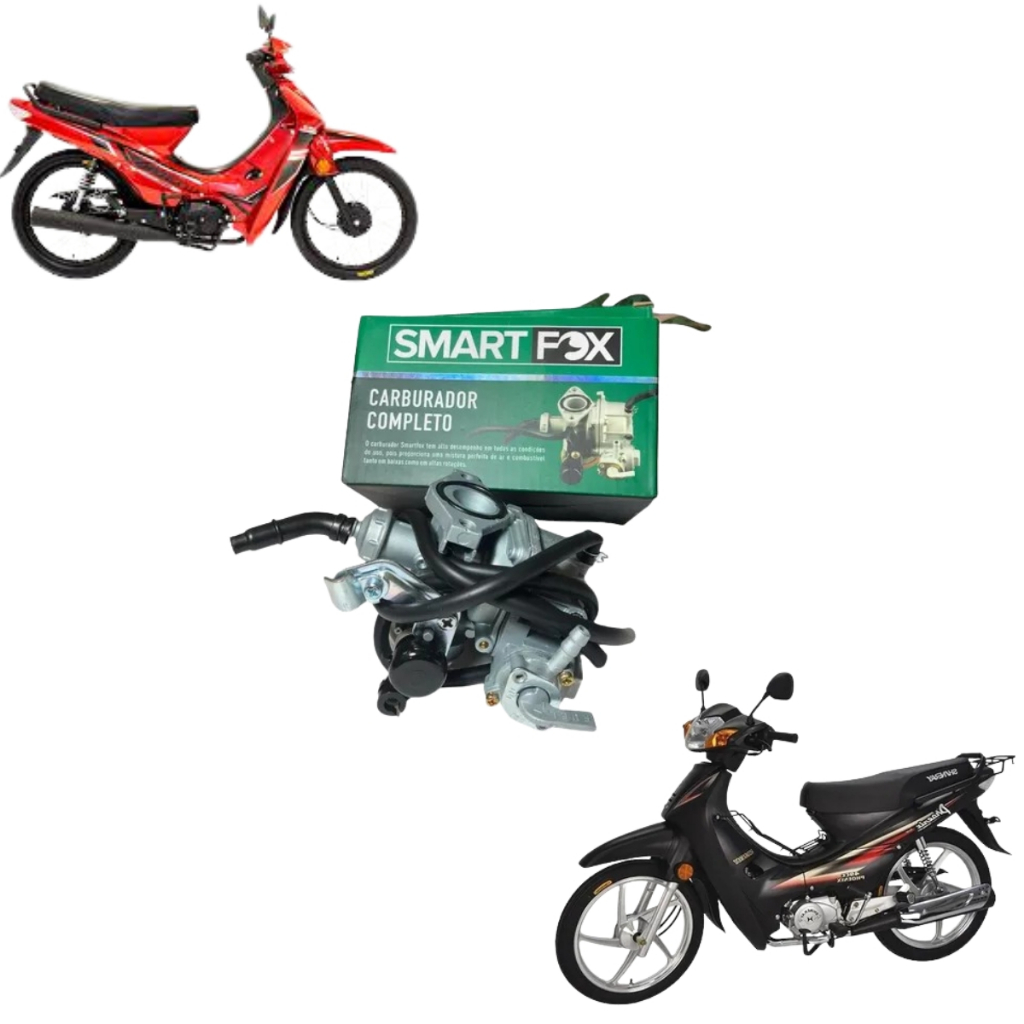 Carburador Shineray Phoenix Gold 50cc Smart Fox Todos os anos em Oferta na Shopee