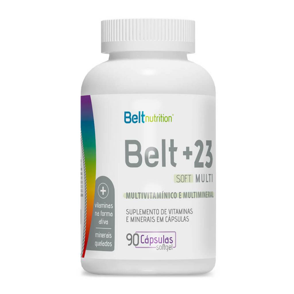 Belt +23 Multi Soft - 90 Cápsulas - BeltNutrition em Oferta na Shopee