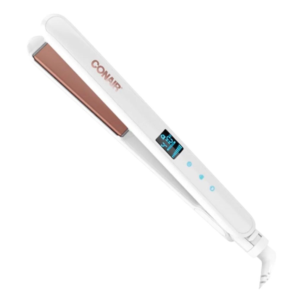 Prancha de Cabelo Conair Digital chapinha Double Ceramic 50W 25mm Bivolt 127V 220V CS224DBR em Oferta na Shopee