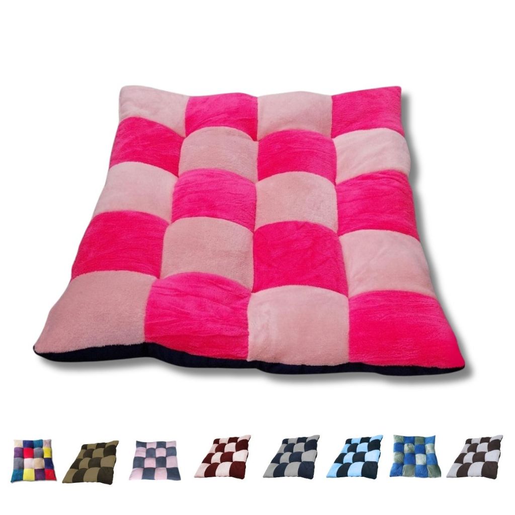 Capa Para Colchonete Quadriculado 1x1 Com Zíper Para Gatos e Cachorros em Oferta na Shopee