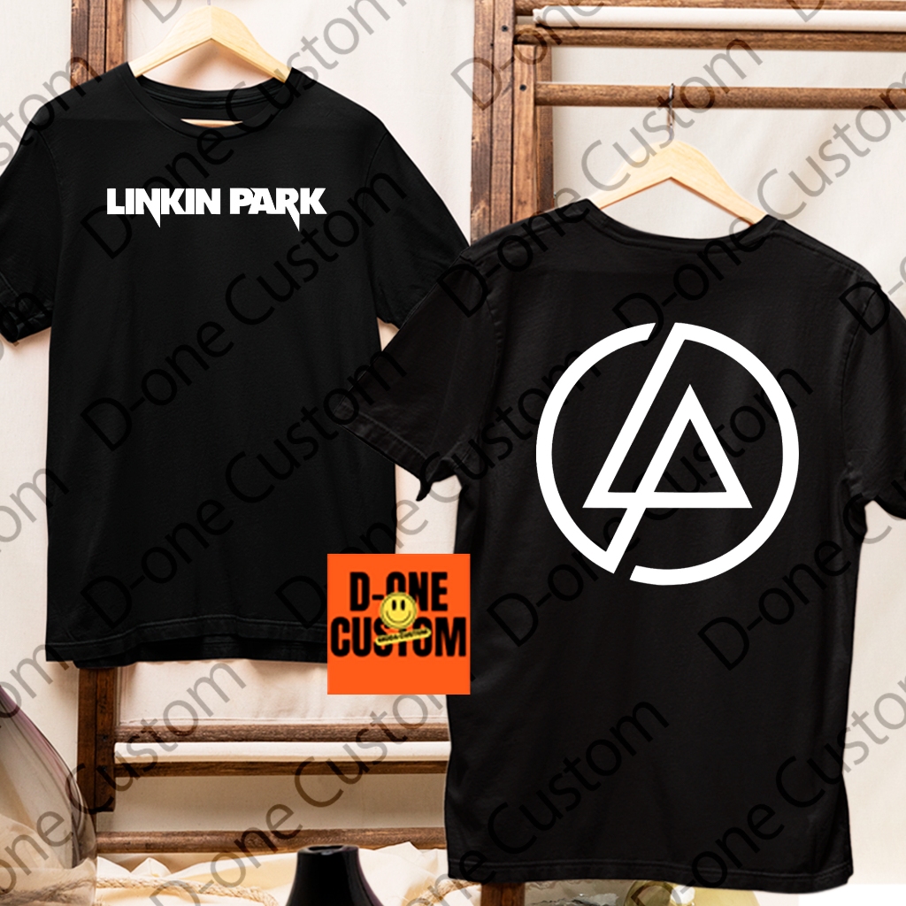 Camisa Camiseta Linkin Park Banda Logo Antigo Show Homenagem Rock Rap Metal Chester Estampado Confortável