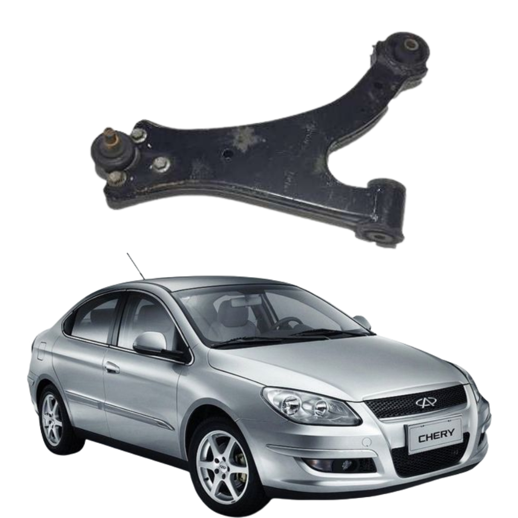 Bandeja Inferior Completa Lado Esquerdo Cielo 2008 Em Diante Com Bucha Com Pivô em Oferta na Shopee