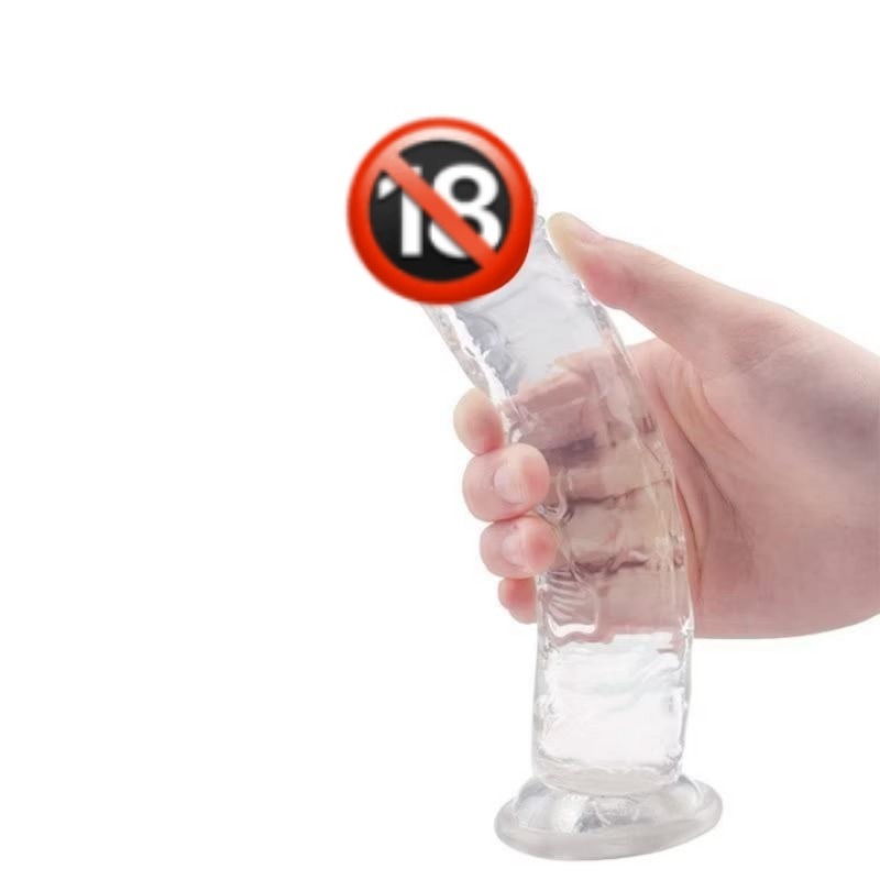 Brinquedo sexual de pênis de silicone sólido sem vibrador com super ventosa3*16CM em Oferta na Shopee