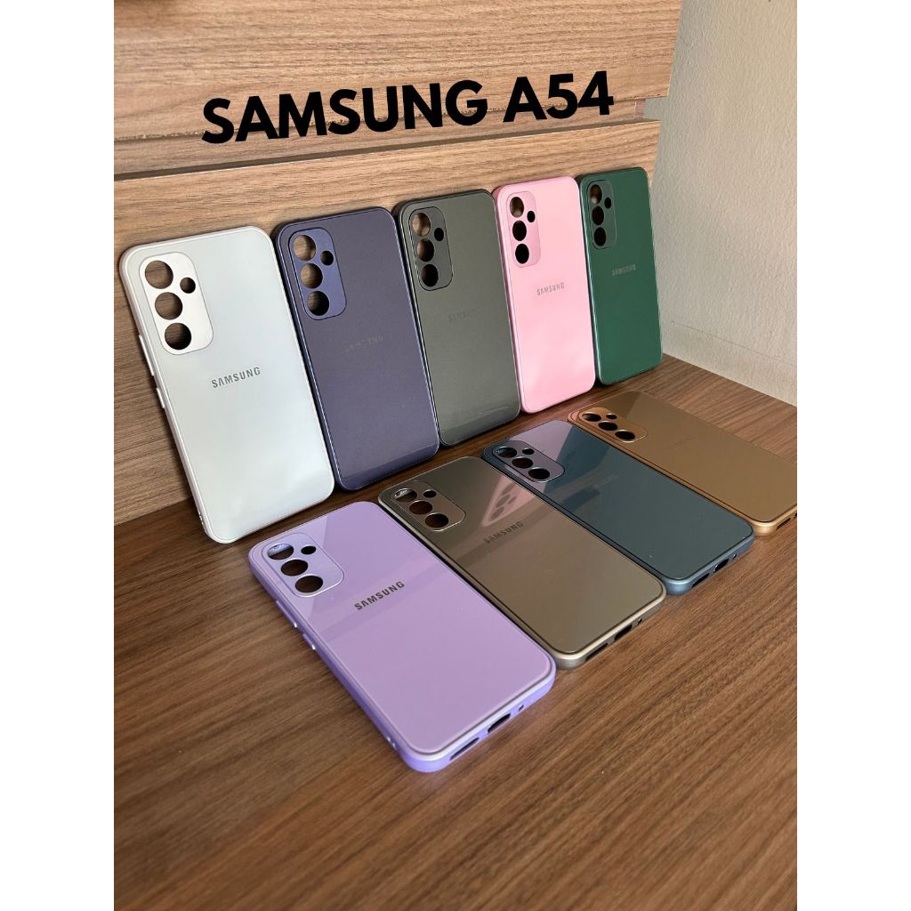 Capa Samsung A54 com Acabamento Premium Aveludado e Proteção para Câmera – Case Luxo em Oferta na Shopee