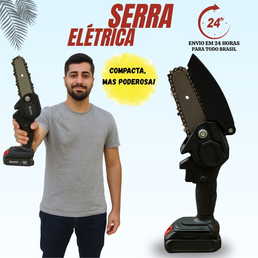 Moto Serra Mini Serra Eletrica 36V  A Bateria