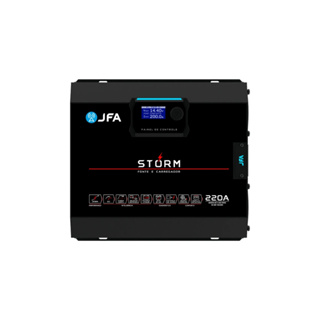 Fonte Carregador Jfa 220a Storm 12v Bivolt Com Medidor Cca em Oferta na Shopee
