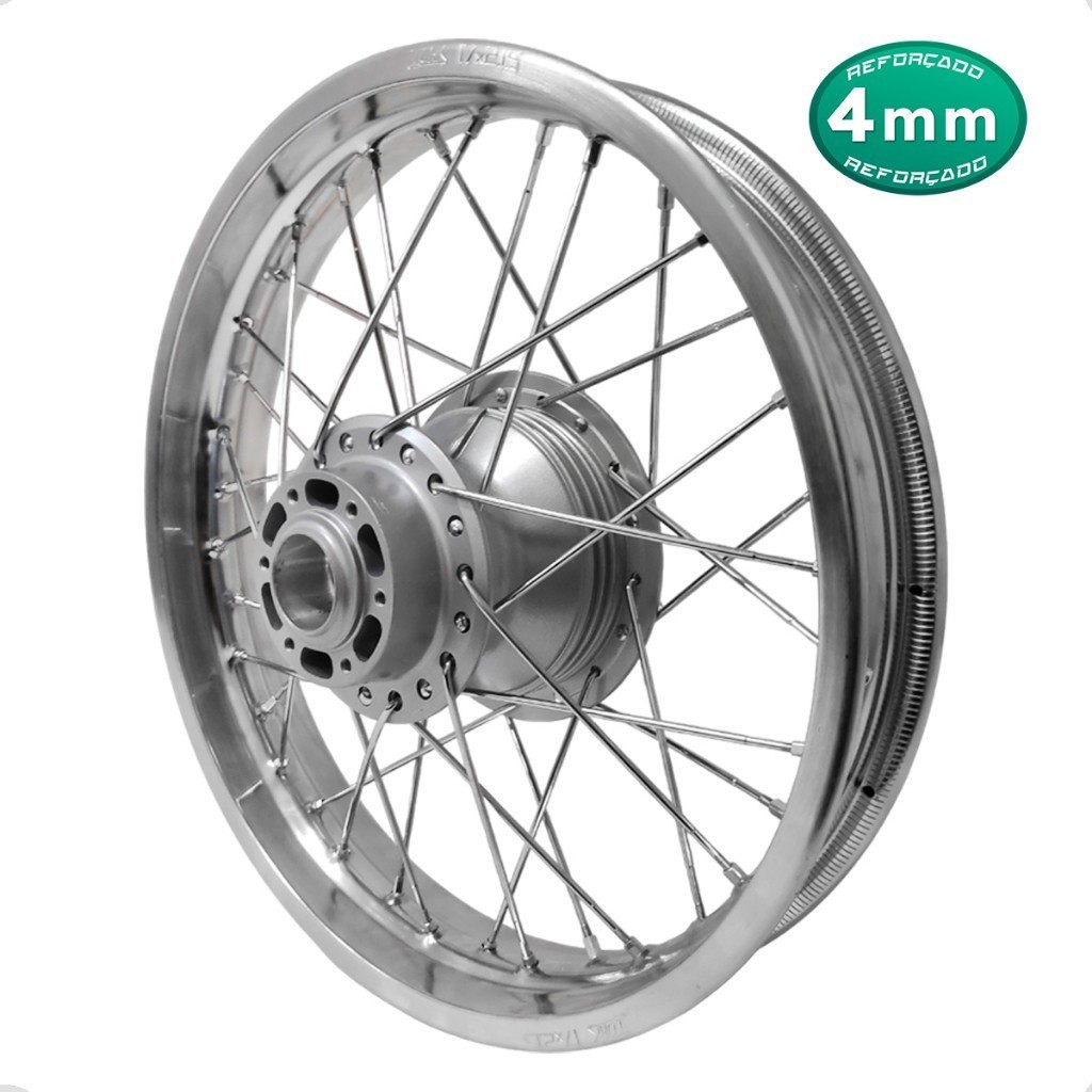 Roda Aro Calha Folha Jante Traseira 17x2.15 Yamaha Xtz 150 Crosser Tambor