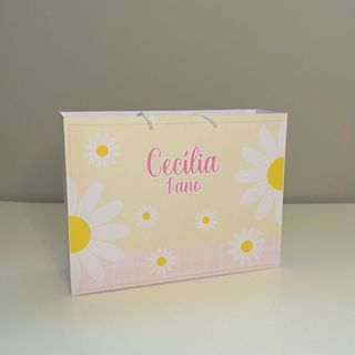 Sacolinha Personalizada Margarida - Pegue e Monte em Oferta na Shopee