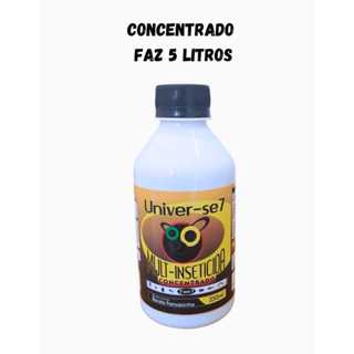 Univer-se7  Concentrado 250ml Faz 6 litros Elimina: Barata Francesinha, Percevejo de cama, insetos em Oferta na Shopee