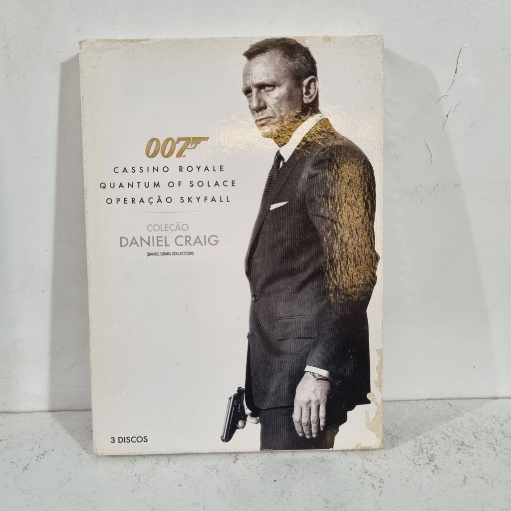 DVD Original - 007 Cassino Royale, Quantun Of Solance e Operação Skyfall