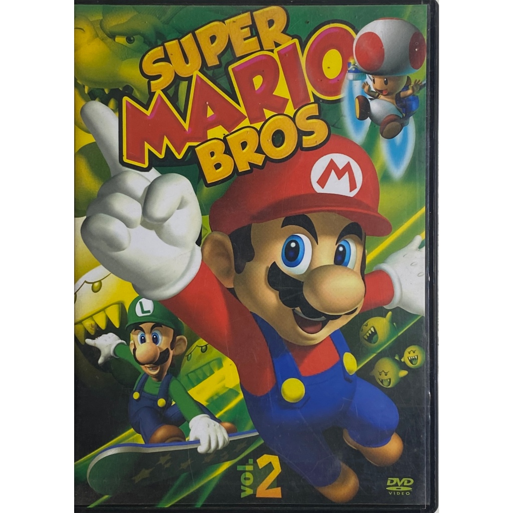 Super Mario Bros. Vol. 2 - DVD Original - Raridade