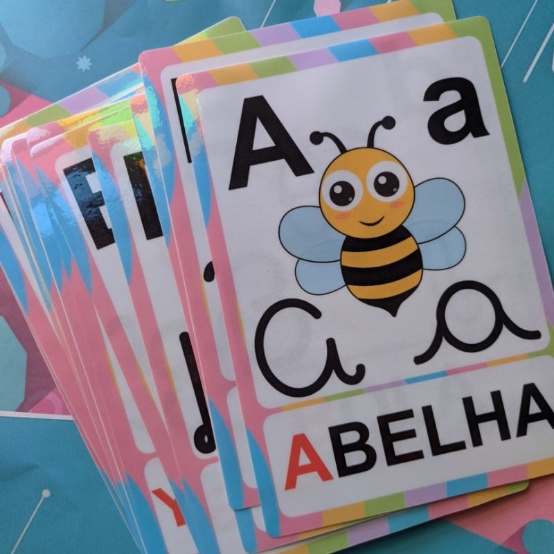 Alfabeto Cursivo Plastificado: Onde Comprar | BuscaProdutos