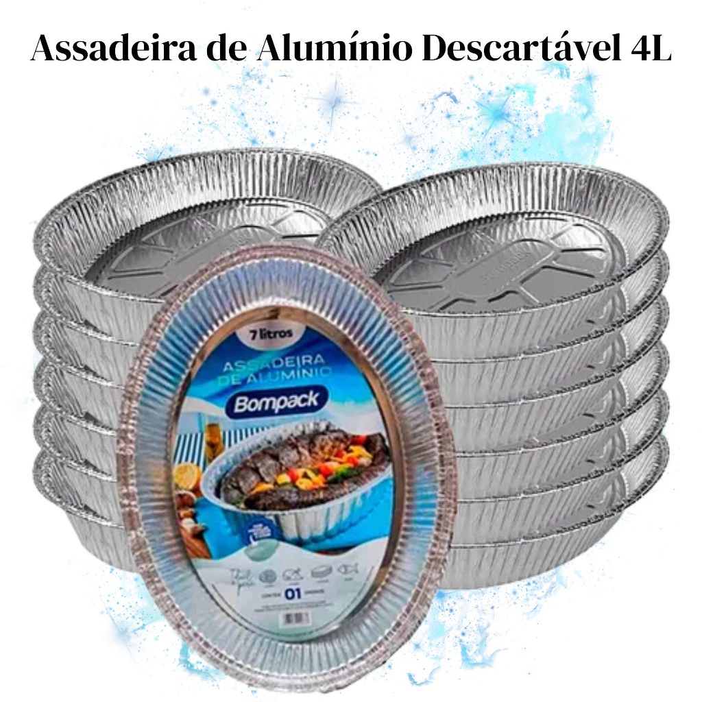 Assadeira Alumínio Bompack: Onde Comprar | BuscaProdutos