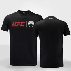 Camisa UFC Venum Classic Preto Black/Red