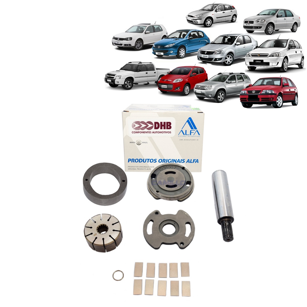 Reparo Conjunto Rotativo Rotor Completo Bomba Dhb Original Rotação Direita Todas