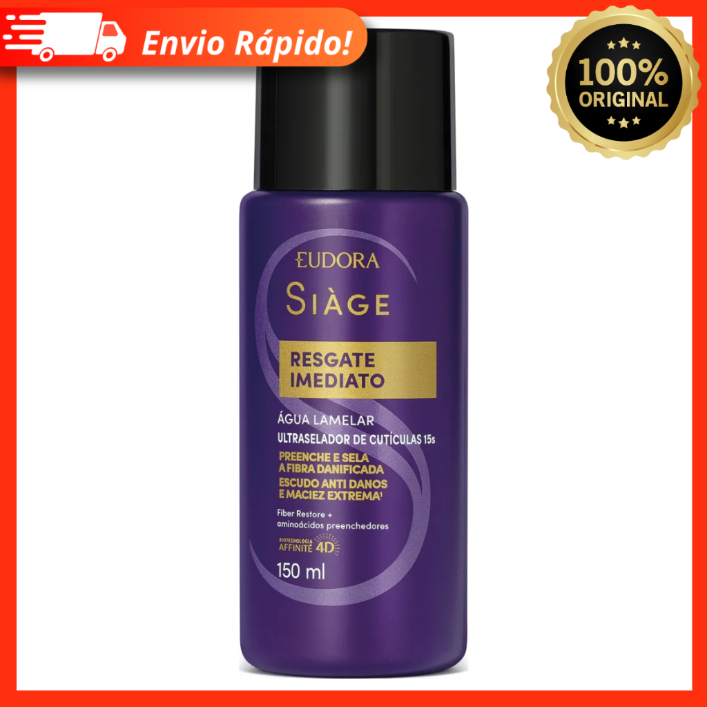 Eudora Siàge Resgate Imediato Água Lamelar 150ml
