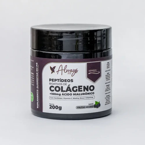 Colágeno Verisol Peptídeos Bioativos, 100mg Ácido Hialurônico, Metilfolato, Fibras + Vitaminas e Minerais - 1 Unidade
