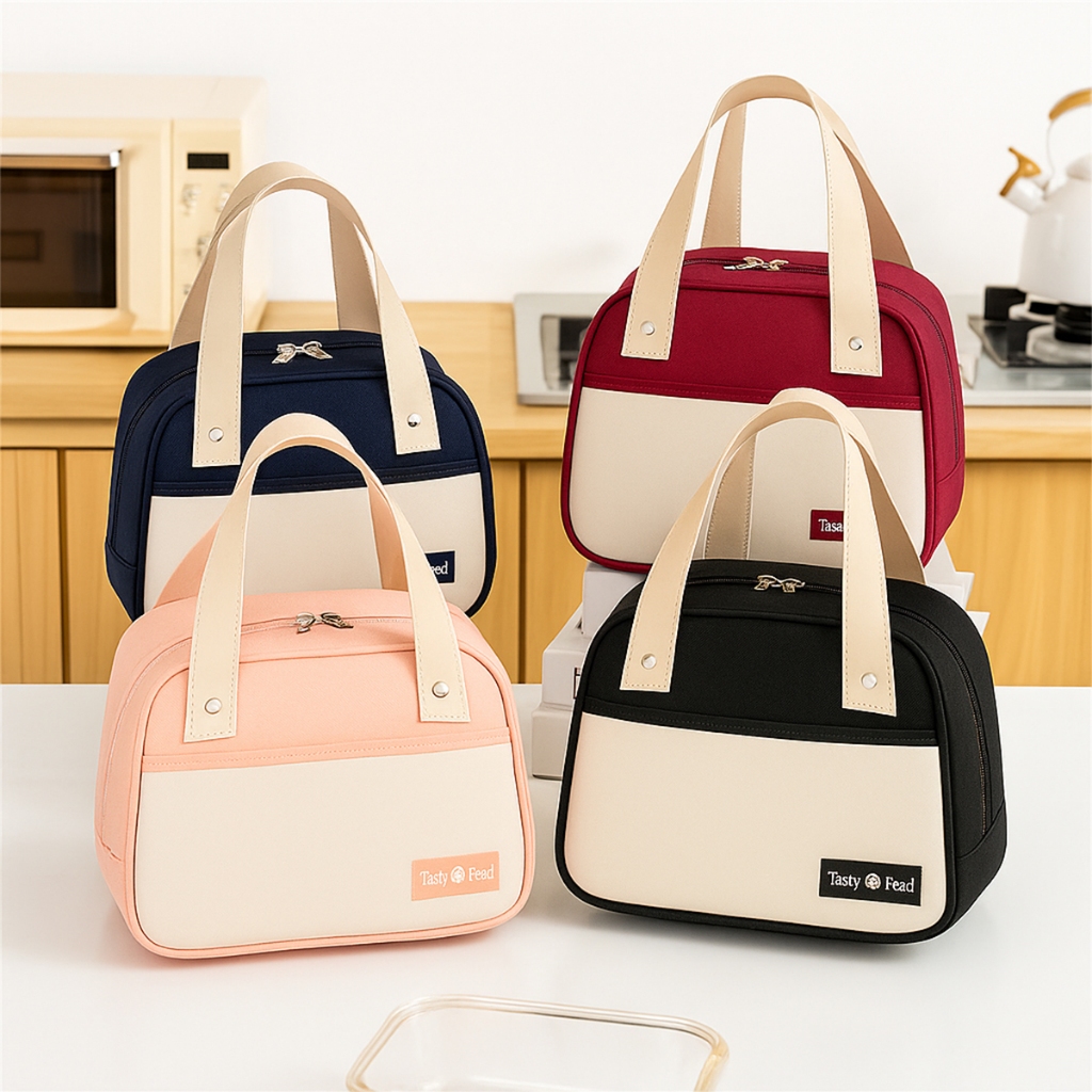 Bolsa Térmica Lancheira Portátil Para Marmita Com Isolamento Térmico ATP039 em Oferta na Shopee