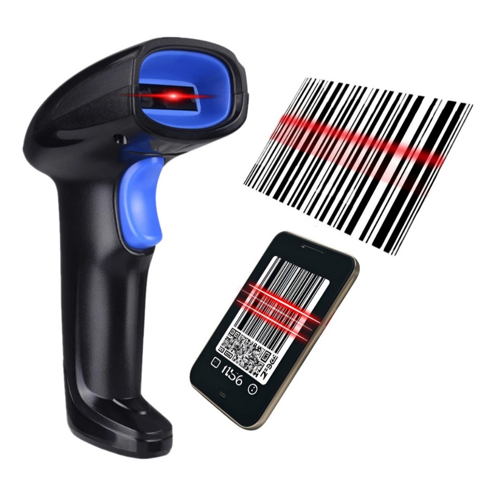 Leitor De Código De Barras 2d 1d Usb Pc E Celular QR Code