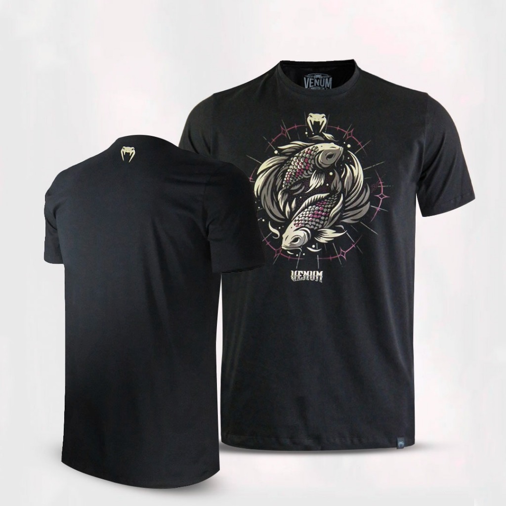 Camiseta Venum Carpa Vortex Preto em Oferta na Shopee