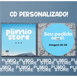 10 CDs Personalizados! [Monte como Desejar!] em Oferta na Shopee