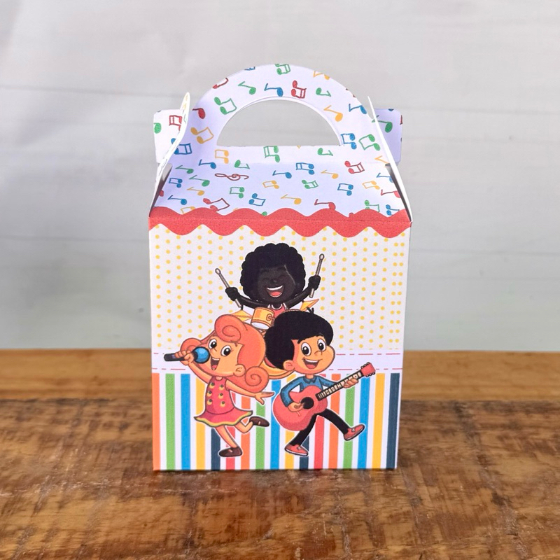 Caixa Maleta 3 Palavrinhas | Pegue e Monte | Personalizados | Lembrancinhas | Festa infantil | Aniversário