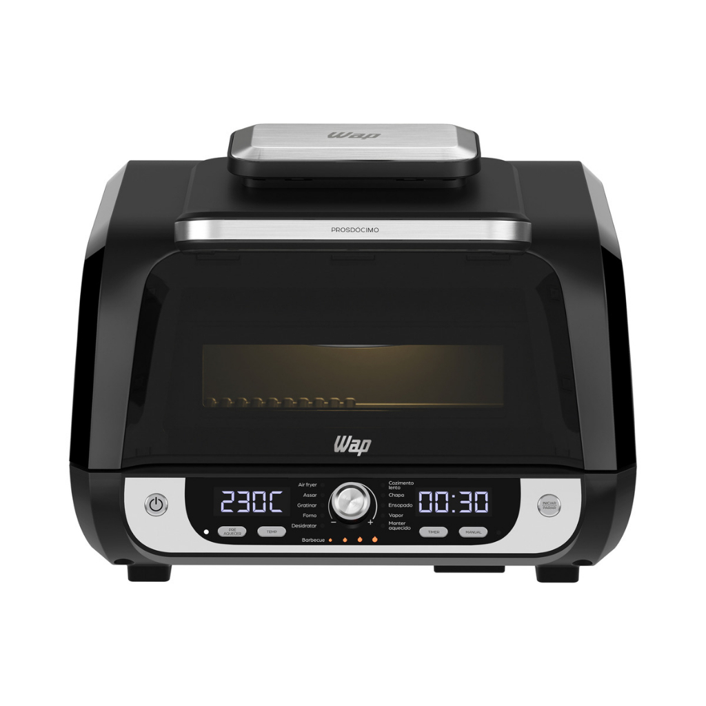 FRITADEIRA AIR FRYER BARBECUE DIGITAL 12 FUNÇÕES 220V WAP