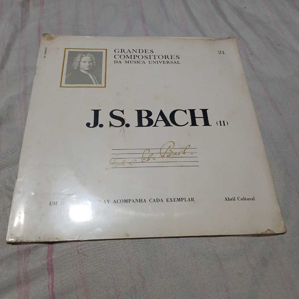 Lp J. S. Bach I I Vol.24 Col. Grandes Compositores Da Música