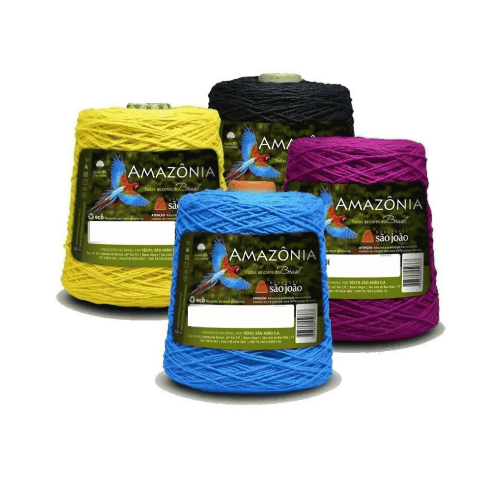 Barbante Amazônia Fio N°4 600 Metros - São João