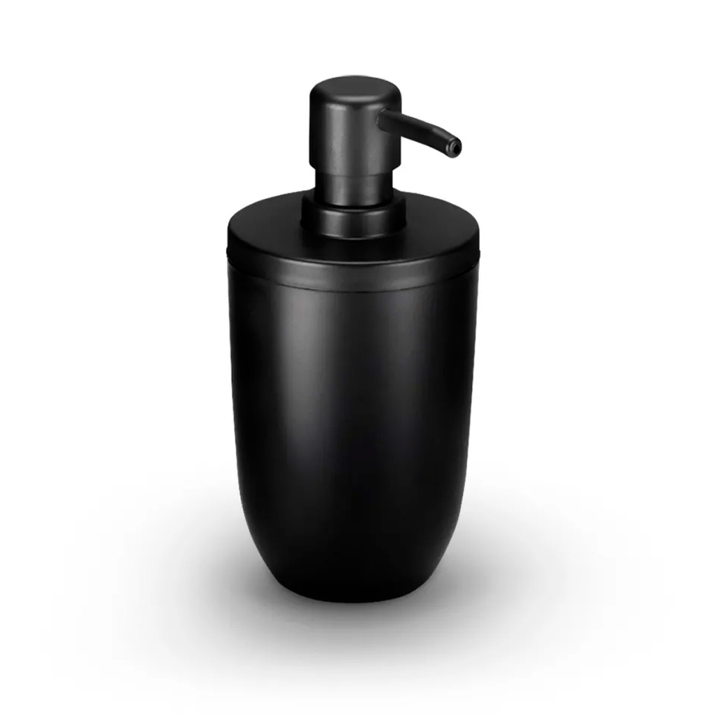 Porta Sabonete Liquido 300ml Premium Banheiro Cozinha Lavanderia Luxo Metal Arthi em Oferta na Shopee