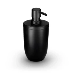 Porta Sabonete Liquido 300ml Premium Banheiro Cozinha Lavanderia Luxo Metal Arthi
