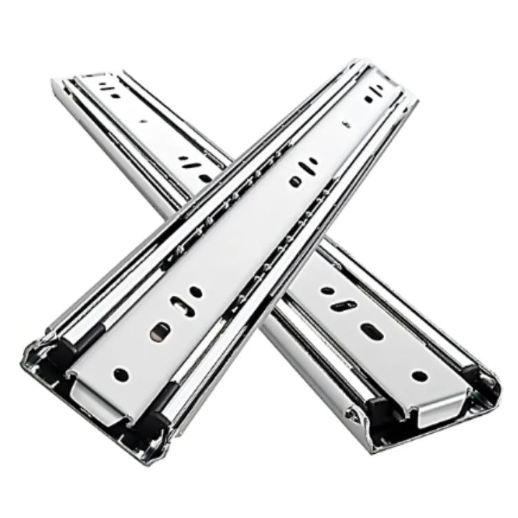 Corrediça Telescópica Master Par Trilho Reforçado Para Gavetas Móvel Armários Vários Tamanhos Em Aço em Oferta na Shopee