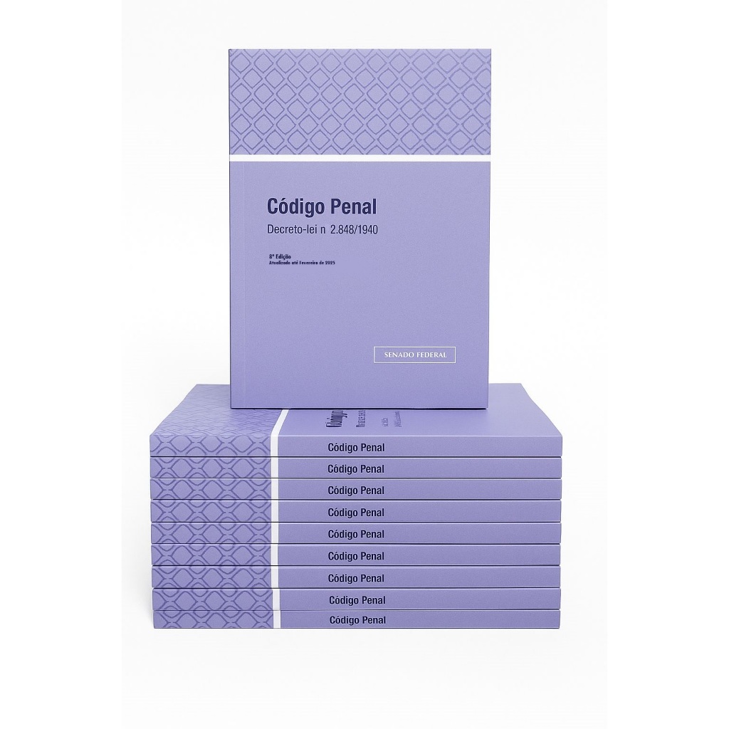 Código Penal Atualizado 2025 8ª Edição Modelo Livro