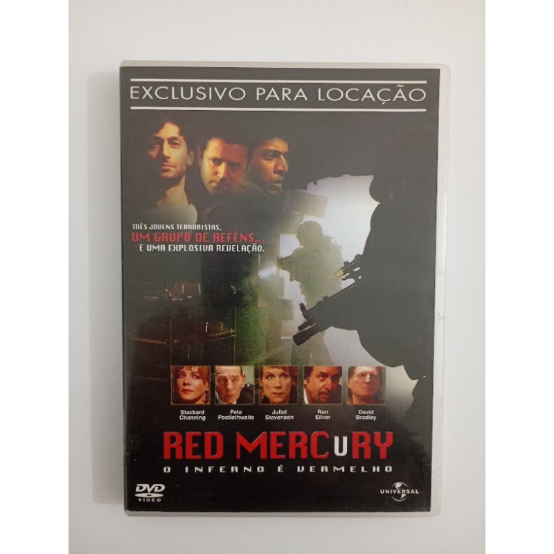 Dvd Red Mercury O Inferno É Vermelho Original