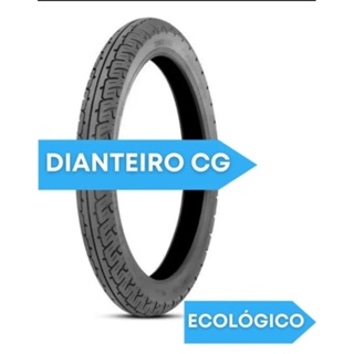 Pneu Moto ecológico CG Titan, Fan, Factor  dianteiro 80/100/18 em Oferta na Shopee