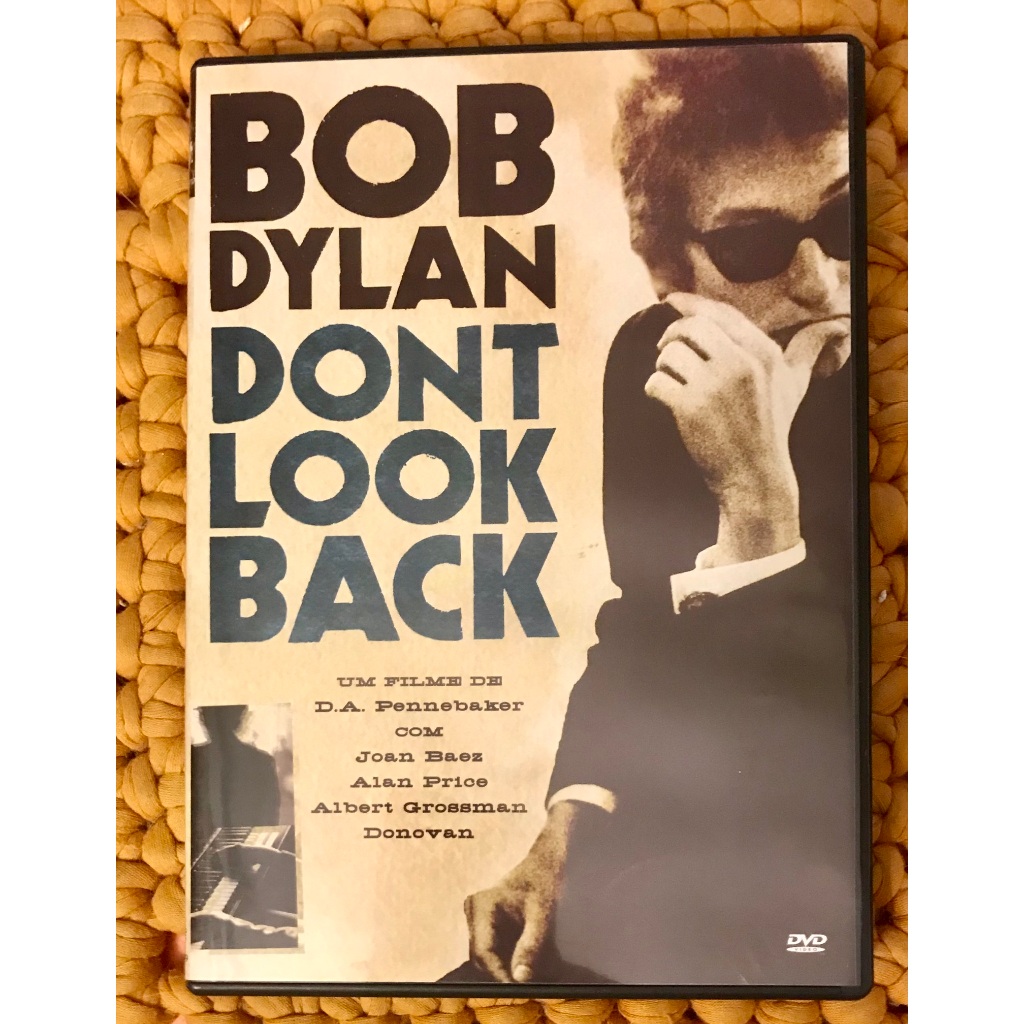 Dvd Bob Dylan - Dont Look Back - D.A. Pennenbaker (1965) -  Remasterizado - Original - Leg. Português