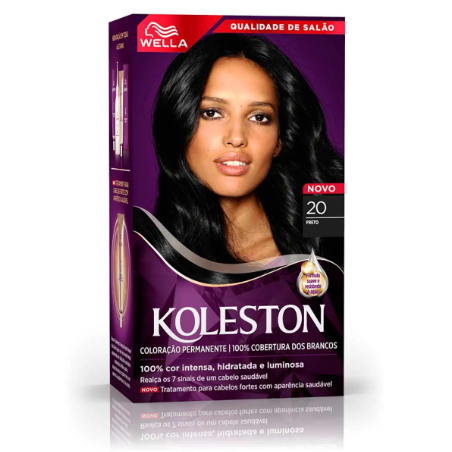 Koleston Tintura para cabelo 20 Preto em Oferta na Shopee