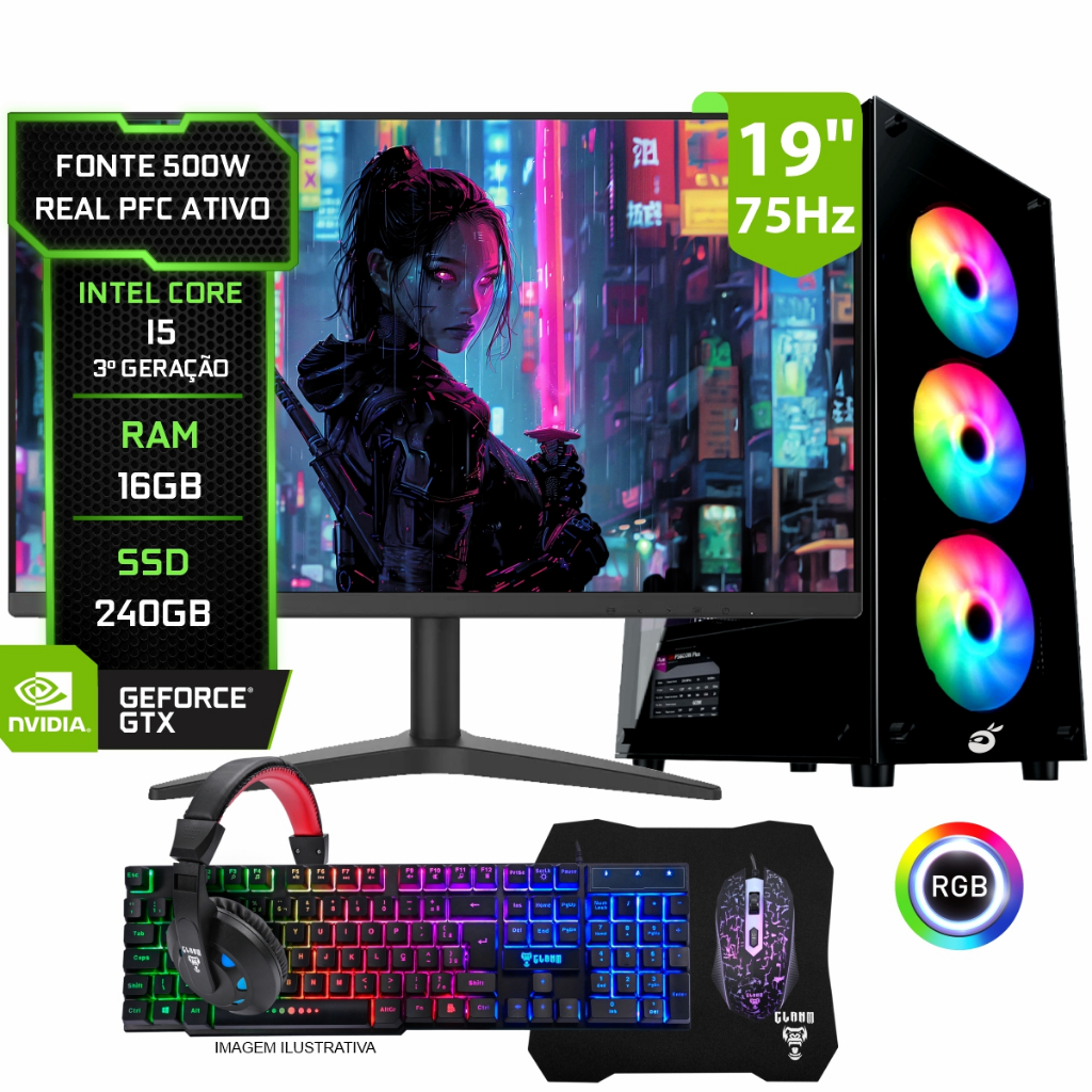 Pcs Gamers Completos: Onde Comprar | BuscaProdutos