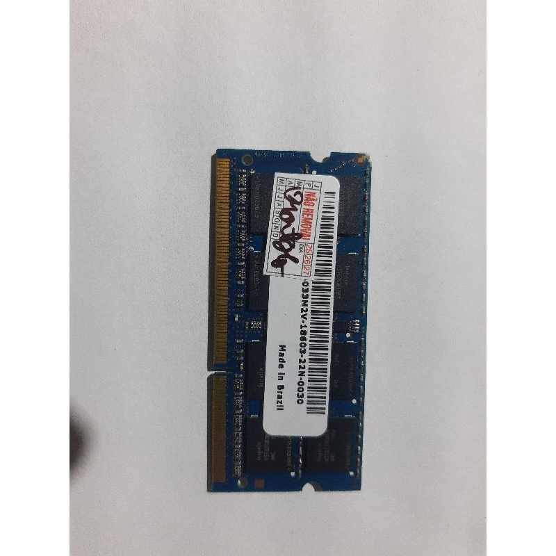 Memória Ddr3 Smart 4gb 2rx8 Pc3 10600s 1333mhz