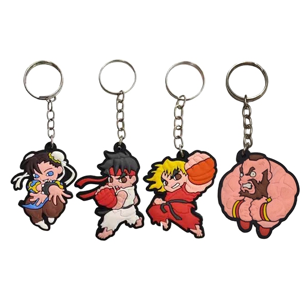 Chaveiros Street Fighter Ryu Ken Chun-Li Zangief