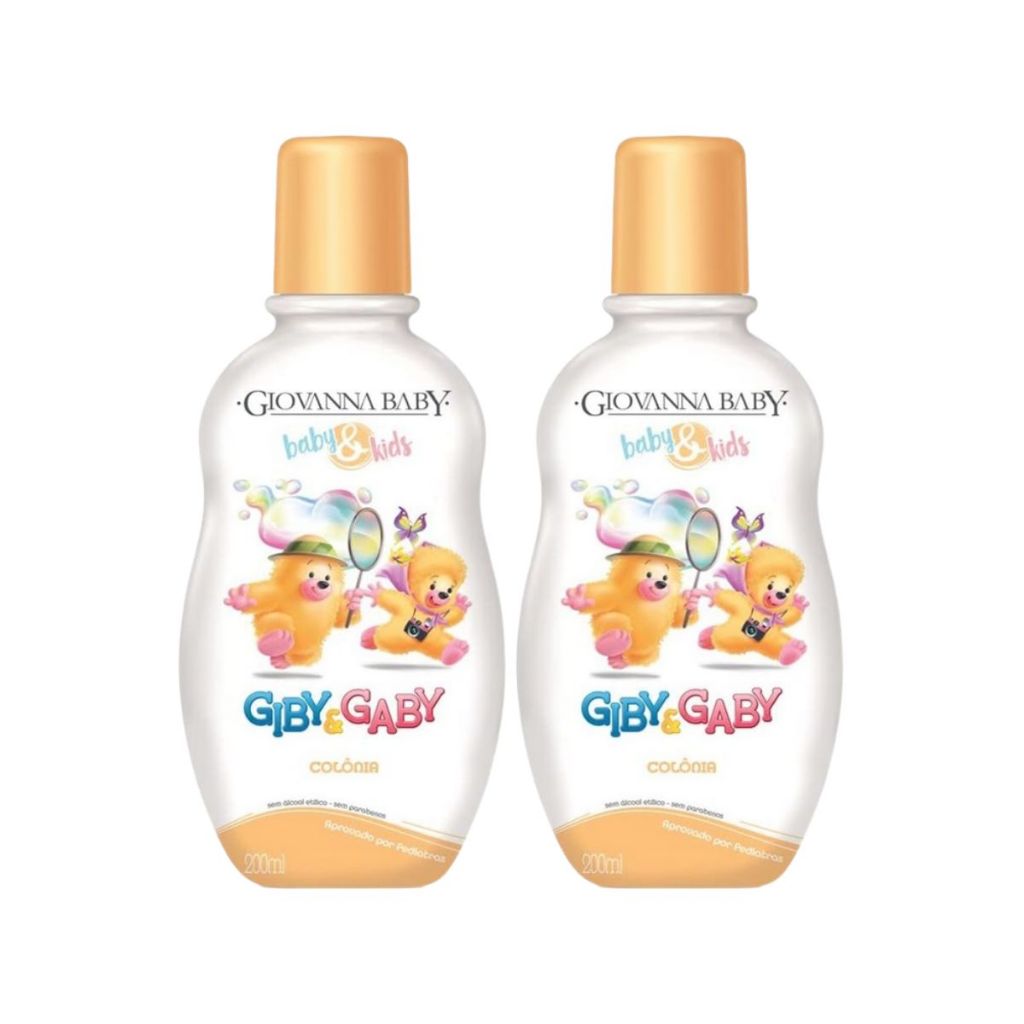 Colônia Giovanna Baby Giby 200ml - 2 Unidades