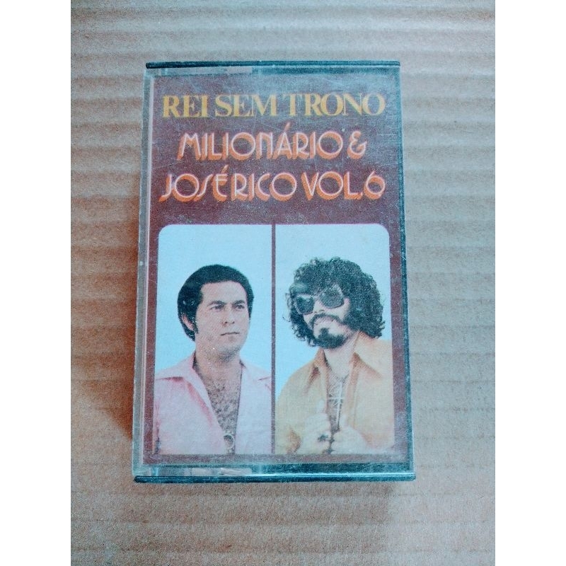 FITA K7 Milionário e José Rico - Rei sem trono  1978
