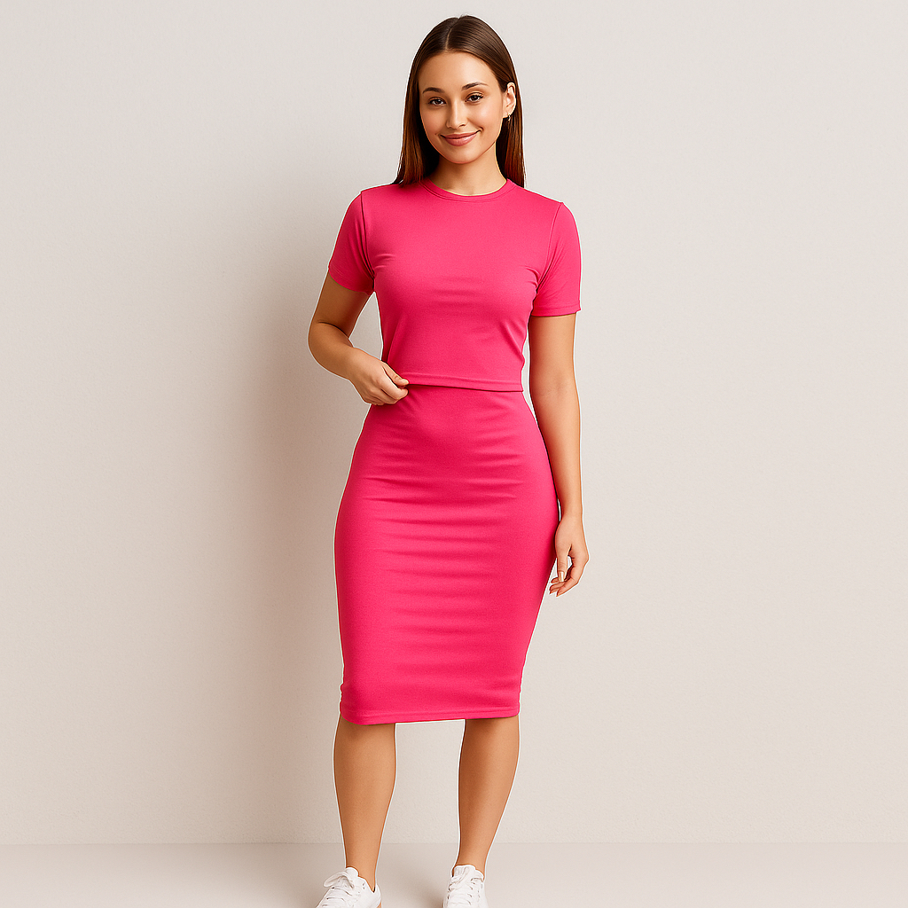 Vestido Amamentação Diversas Cores Gestante Confortável Elegante Canelado em Oferta na Shopee