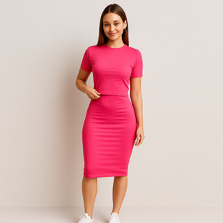 Vestido Amamentação Diversas Cores Gestante Confortável Elegante Canelado em Oferta na Shopee