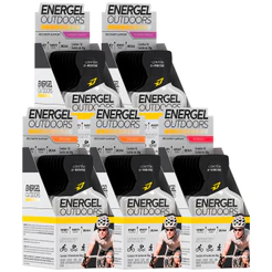 Kit 5x Caixas Energel Outdoors - Gel de Carboidratos Total 50 Sachês - Bodyaction
