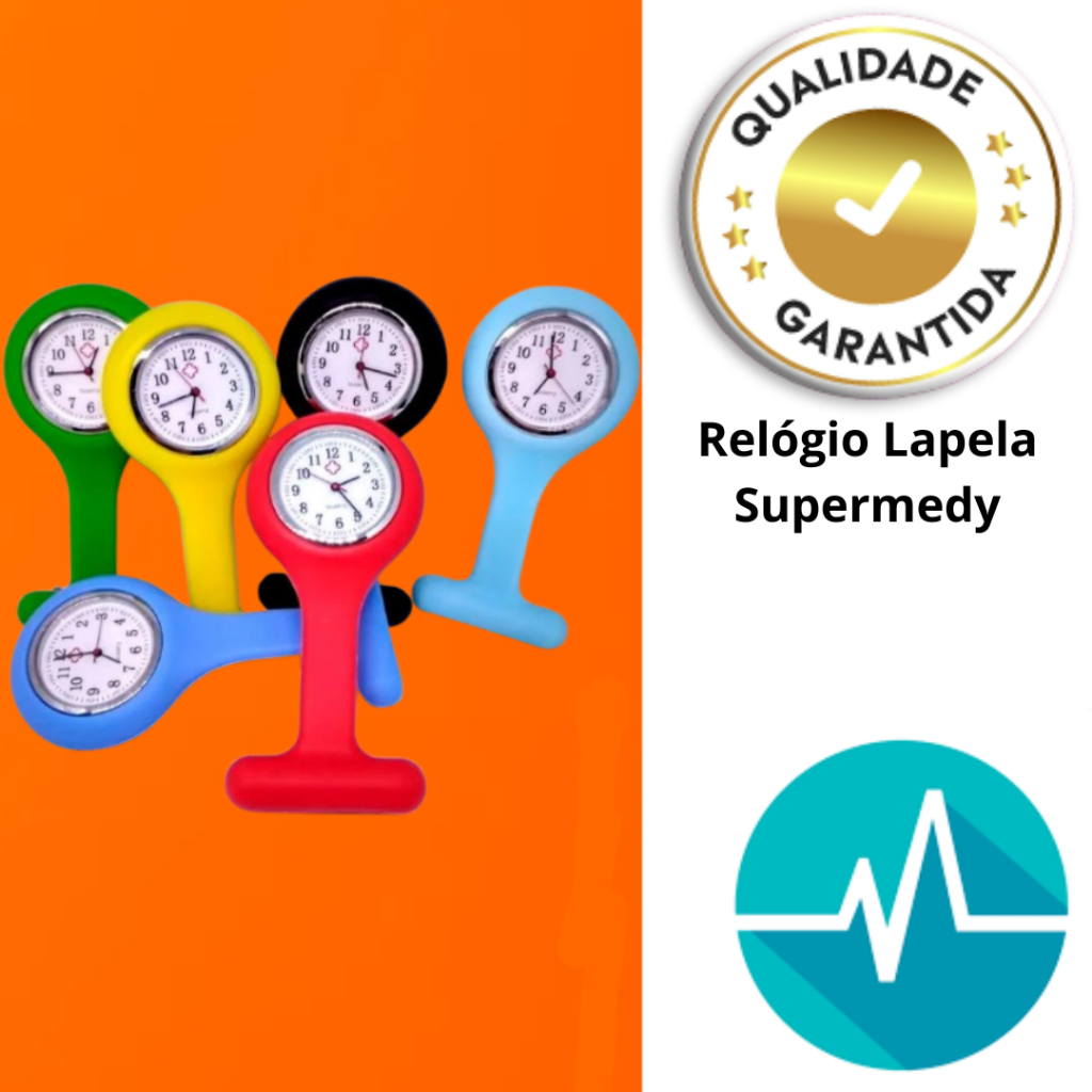 Relógio Lapela para Enfermagem em Oferta na Shopee