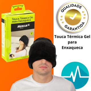 Touca Térmica Gel para Enxaqueca Mercur em Oferta na Shopee